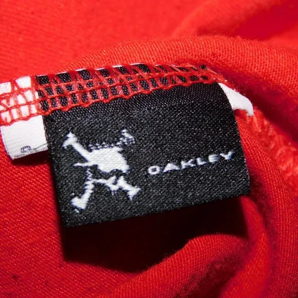 Oakley Mens L Solid Red Hydrolix T Shirt - Picture 3 of 9